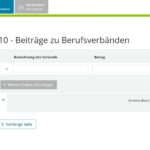 Tax return in Germany. Elster online. Anlage N. Working expenses