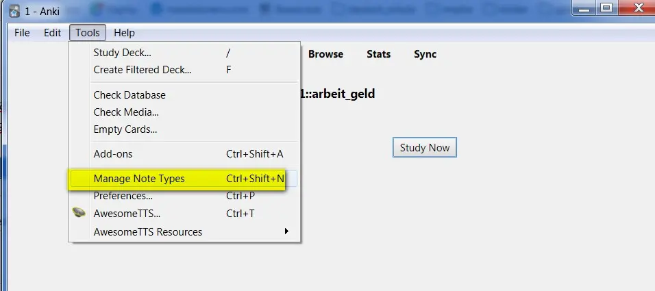 editing Anki templates