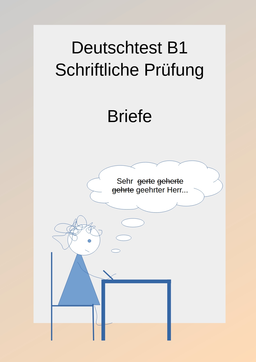Deutschtest Für Zuwanderer B1 Online Kostenlos Briefe Deutschtest für Zuwanderer (DTZ) B1. 1. Konflikte mit der
